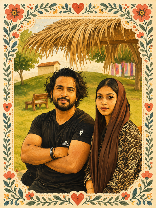 Custom Storybook Family Portrait – A Memory You’ll Treasure Forever